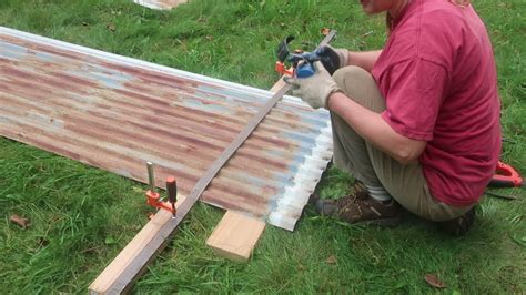 best way to cut corrugated metal sheets|cutting corrugated metal roofing straight.